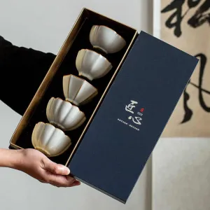 طقم شاي ماستر كب رو وير كونغ فو ,Master Cup Raw Ware Kung Fu Tea Set
