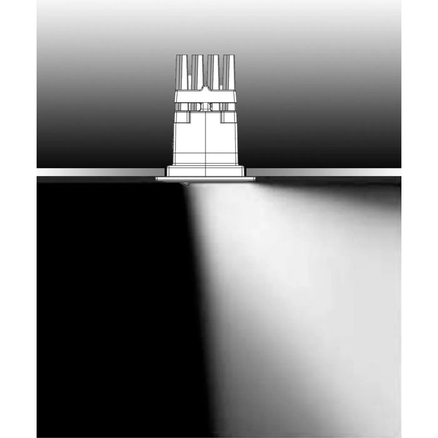 12w Linear Wall Washer Light ALLNWW12