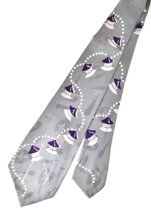 1940s Lantern Lights Vintage Tie