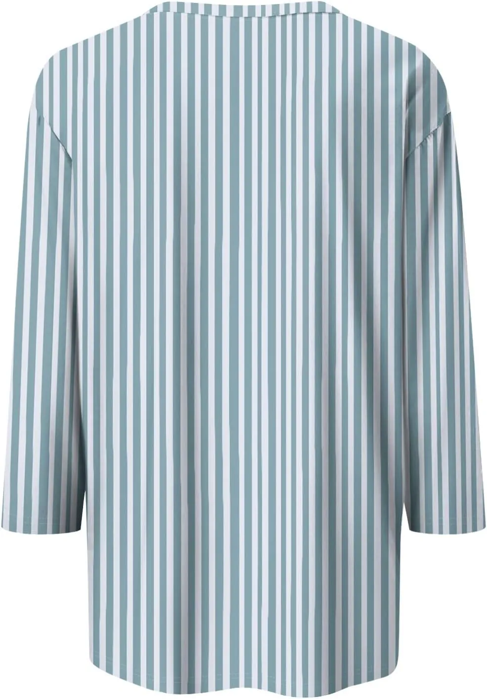 3/4 Length Sleeve Womens Tops Crewneck Shirts Business Dressy Casual Tunic Blouses Summer Basic Tees