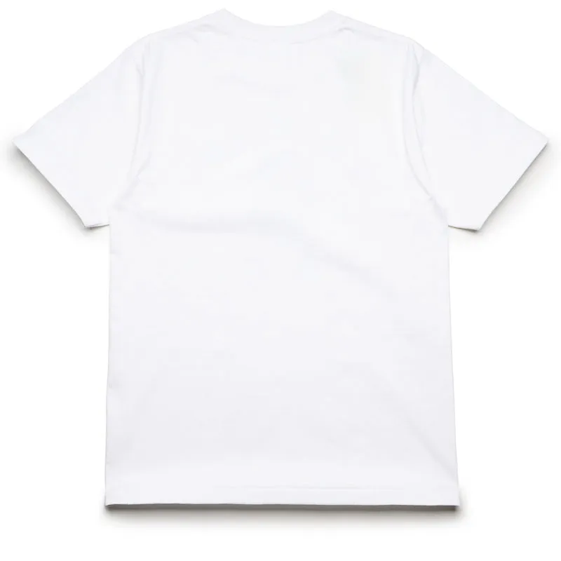 A Bathing Ape Glitch Art Tee - White