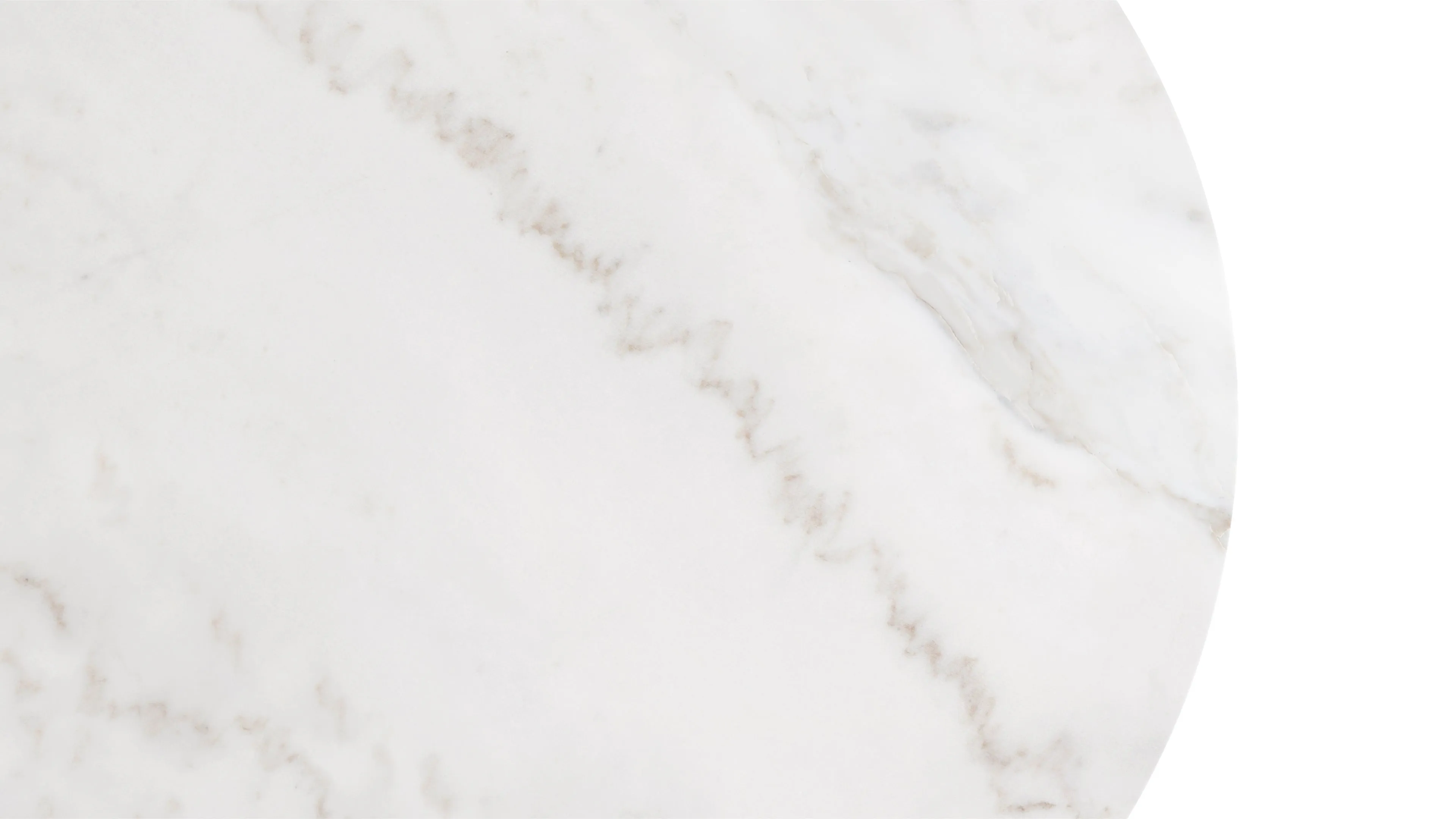 Aarhus - Aarhus Round Dining Table, Calacatta Marble, 47"