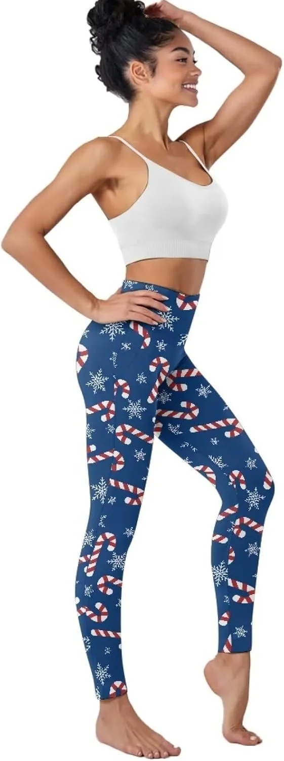 AFPANQZ Leggings with Pockets Women High Waisted Casual Butt Lift Leggings for Winter Fall Gym Yoga Fitness Workout Pants