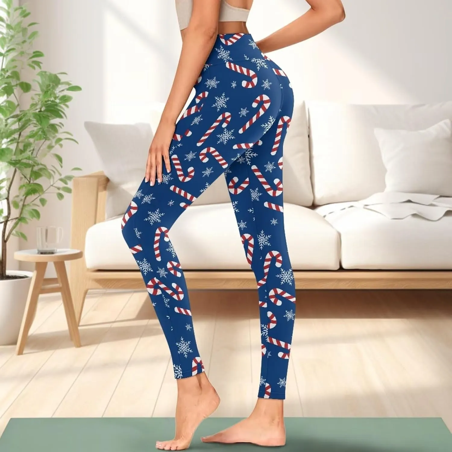 AFPANQZ Leggings with Pockets Women High Waisted Casual Butt Lift Leggings for Winter Fall Gym Yoga Fitness Workout Pants