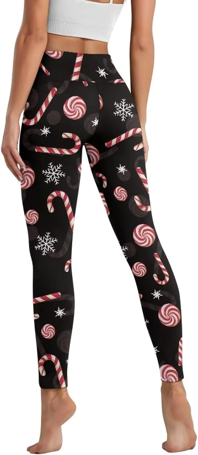 AFPANQZ Leggings with Pockets Women High Waisted Casual Butt Lift Leggings for Winter Fall Gym Yoga Fitness Workout Pants