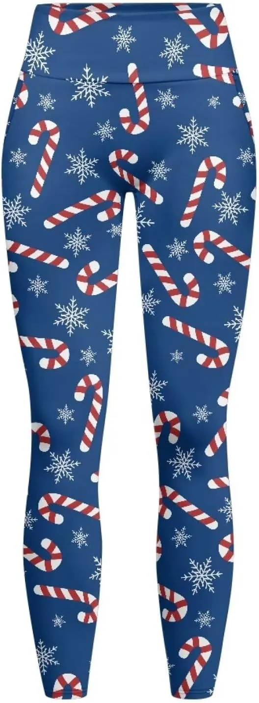 AFPANQZ Leggings with Pockets Women High Waisted Casual Butt Lift Leggings for Winter Fall Gym Yoga Fitness Workout Pants