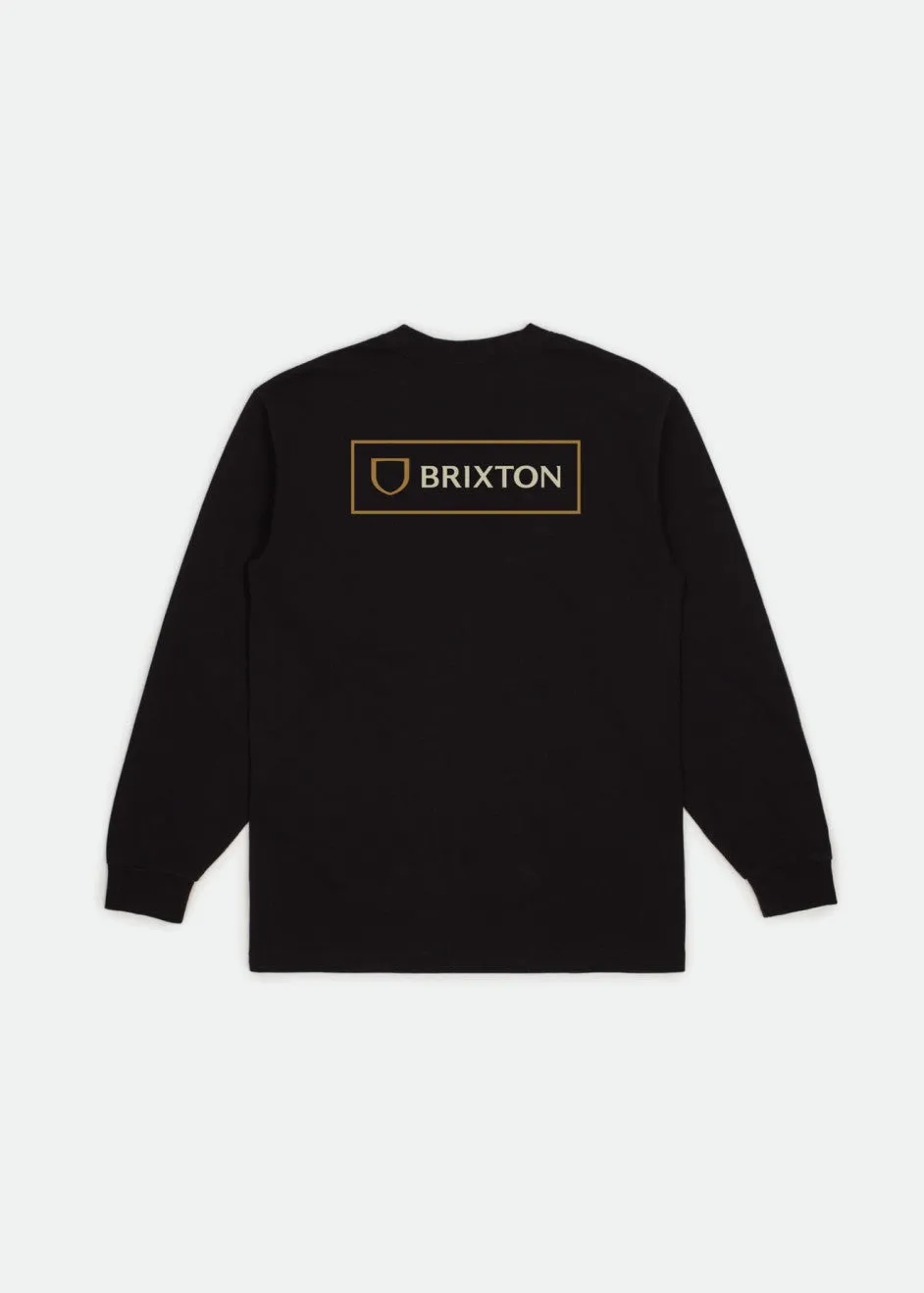 Alpha Block L/S Standard Tee - Black