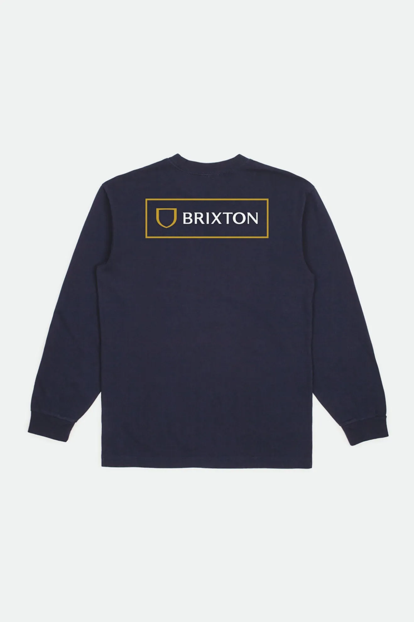 Alpha Block L/S Standard Tee - Navy