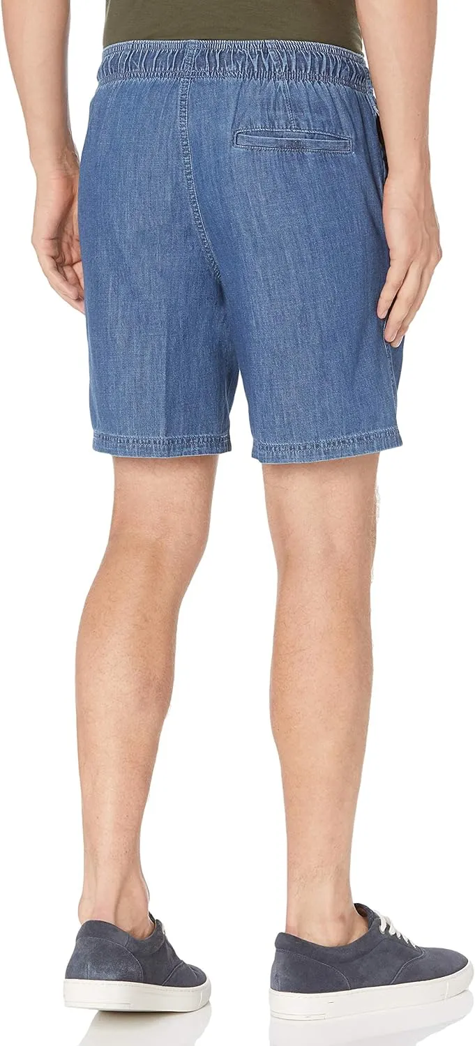 Amazon Essentials Men's 8" Inseam Relaxed-Fit Drawstring Walk Short (Available in Plus Size)