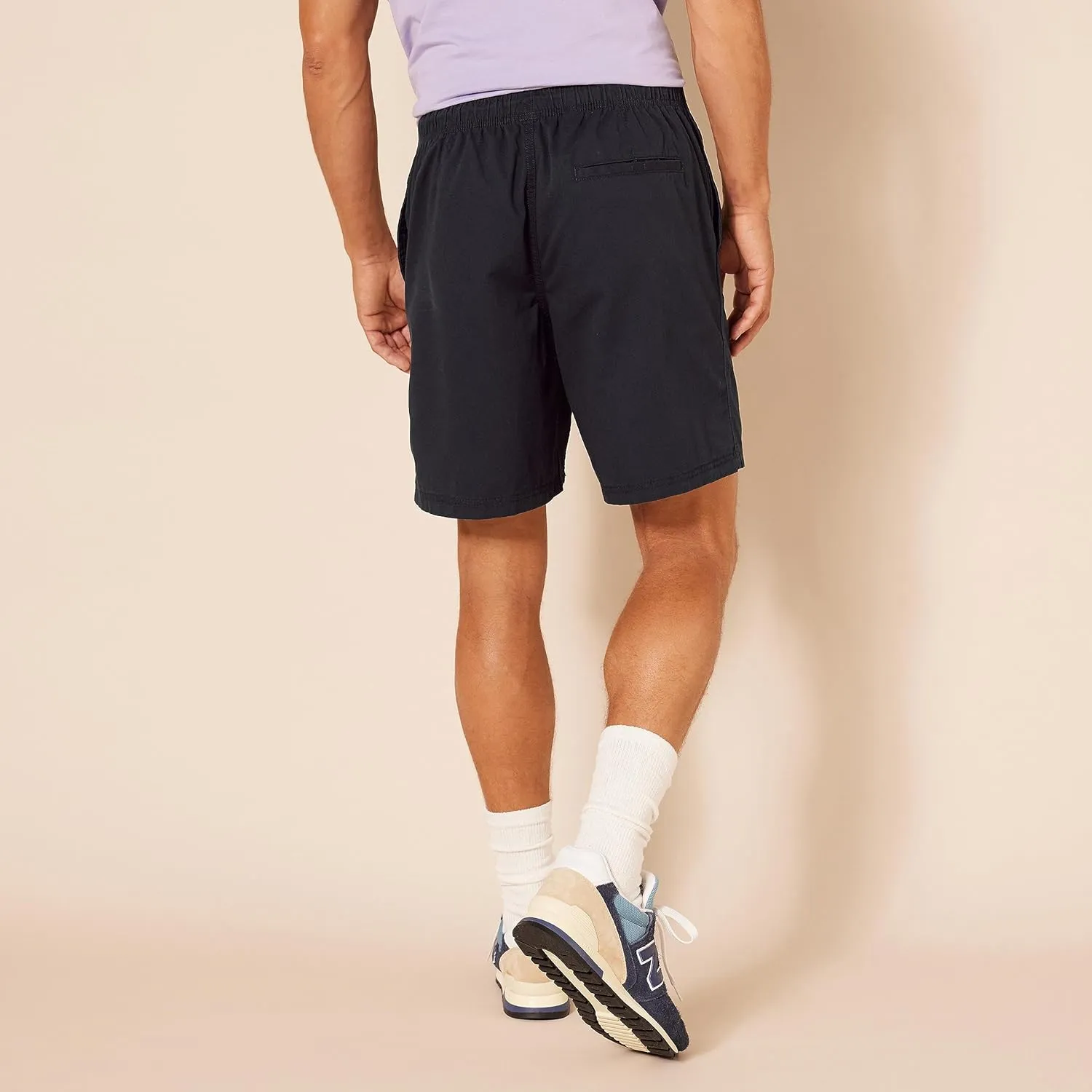 Amazon Essentials Men's 8" Inseam Relaxed-Fit Drawstring Walk Short (Available in Plus Size)
