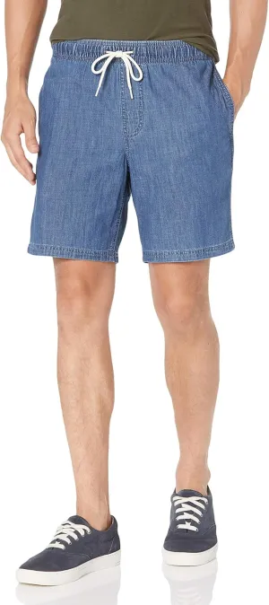 Amazon Essentials Men's 8" Inseam Relaxed-Fit Drawstring Walk Short (Available in Plus Size)