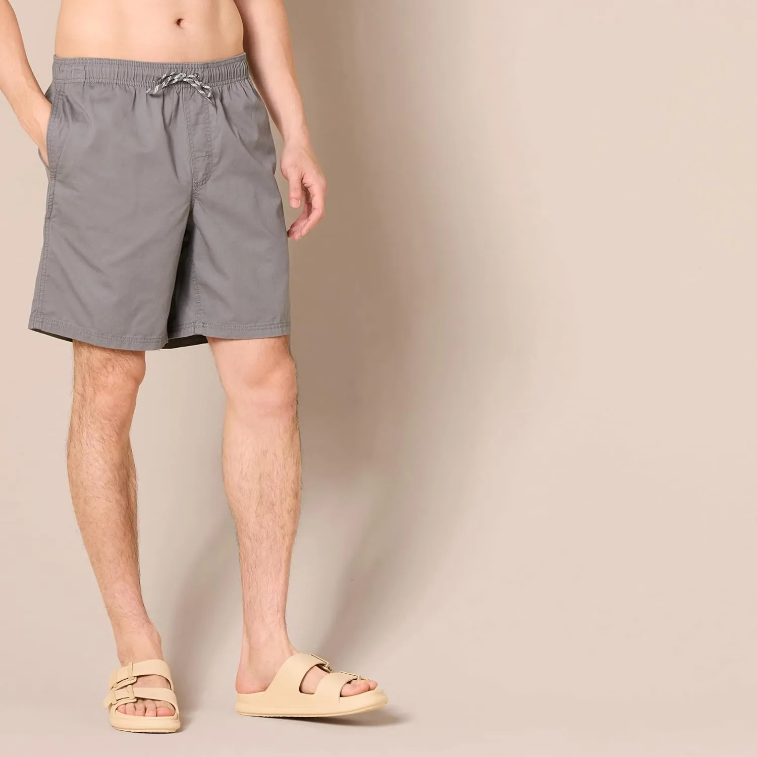 Amazon Essentials Men's 8" Inseam Relaxed-Fit Drawstring Walk Short (Available in Plus Size)