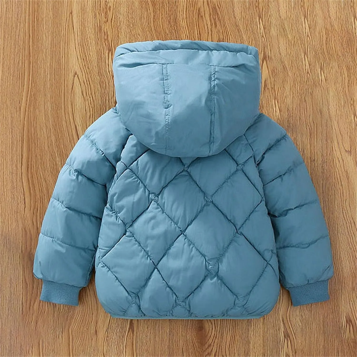 Baby Girls Boys Winter Coats Warm Puffer Padded Coat Cotton Hooded Girls Boys Outerwear
