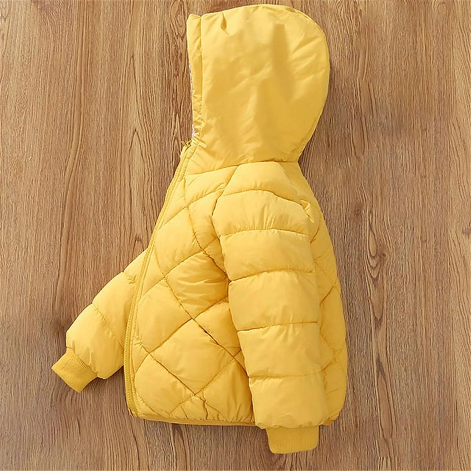 Baby Girls Boys Winter Coats Warm Puffer Padded Coat Cotton Hooded Girls Boys Outerwear