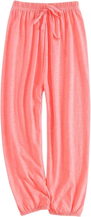 Baby Long Bloomers Toddler Boys Girls Elastic Basic Casual Joggers Soft Cotton Baggy Harem Pants Sweatpants Joggers