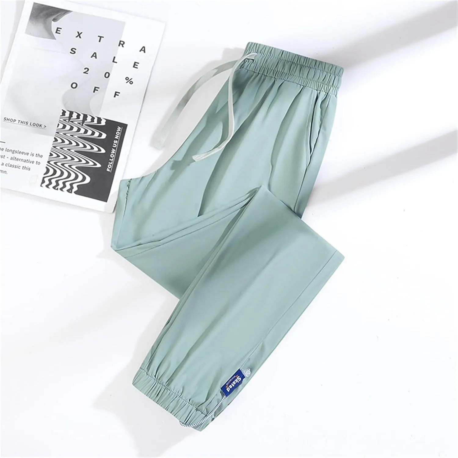 Beeswan Pants for Women High Waist Ultra Stretch Active Breathable Pant Casual Quick Drying Stretchy Trousers Unisex