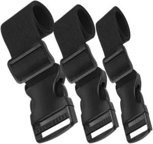 BESTYASH Strap for Fanny Pack 3pcs Belt Extender Adjustment for Pouch Extender Belt for Bag Durable and Convenient
