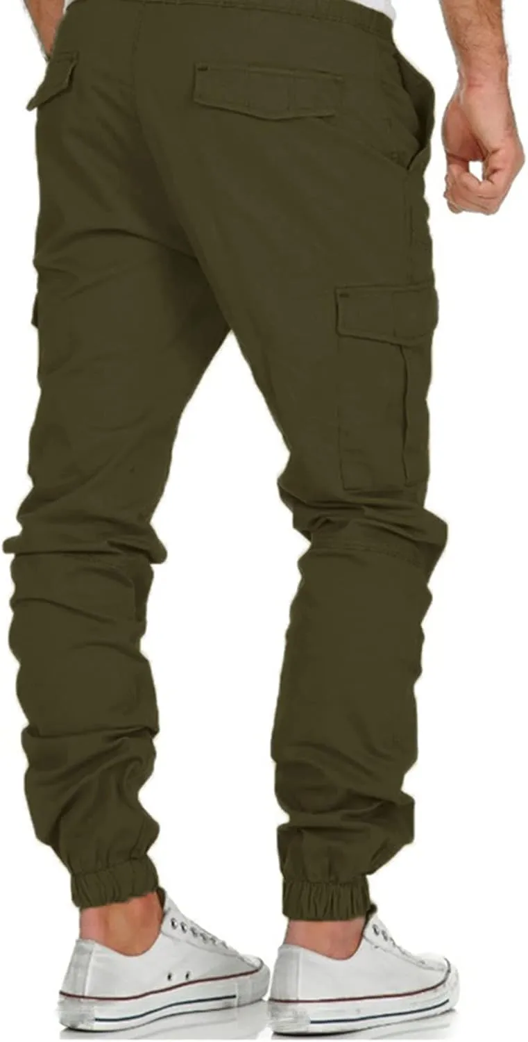 Big and Tall Cargo Pants for Men Sweatpants for Men Sweatpants for Men with Pockets Men Sweatpants Men's Basic Active