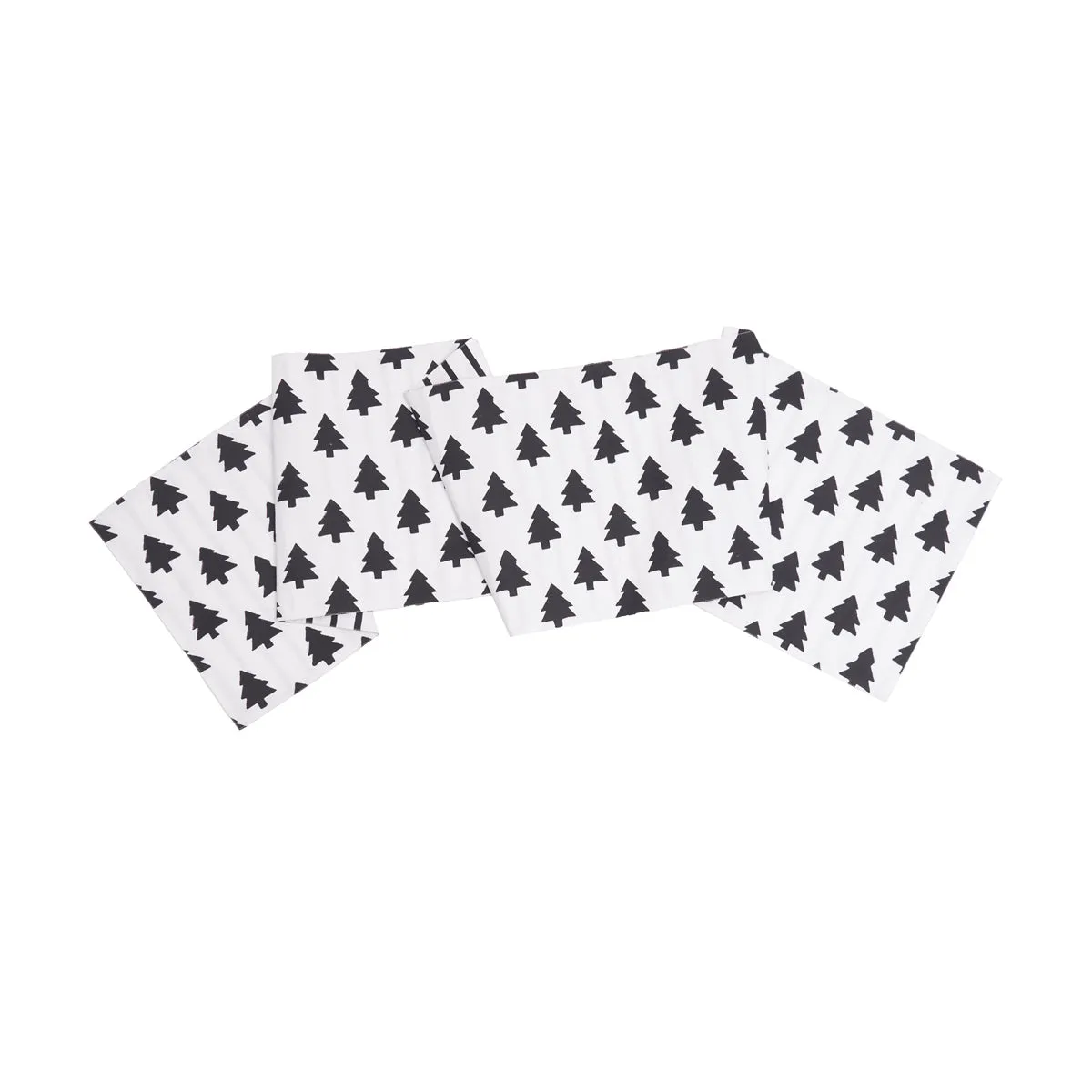 Black & White Forest Table Linens