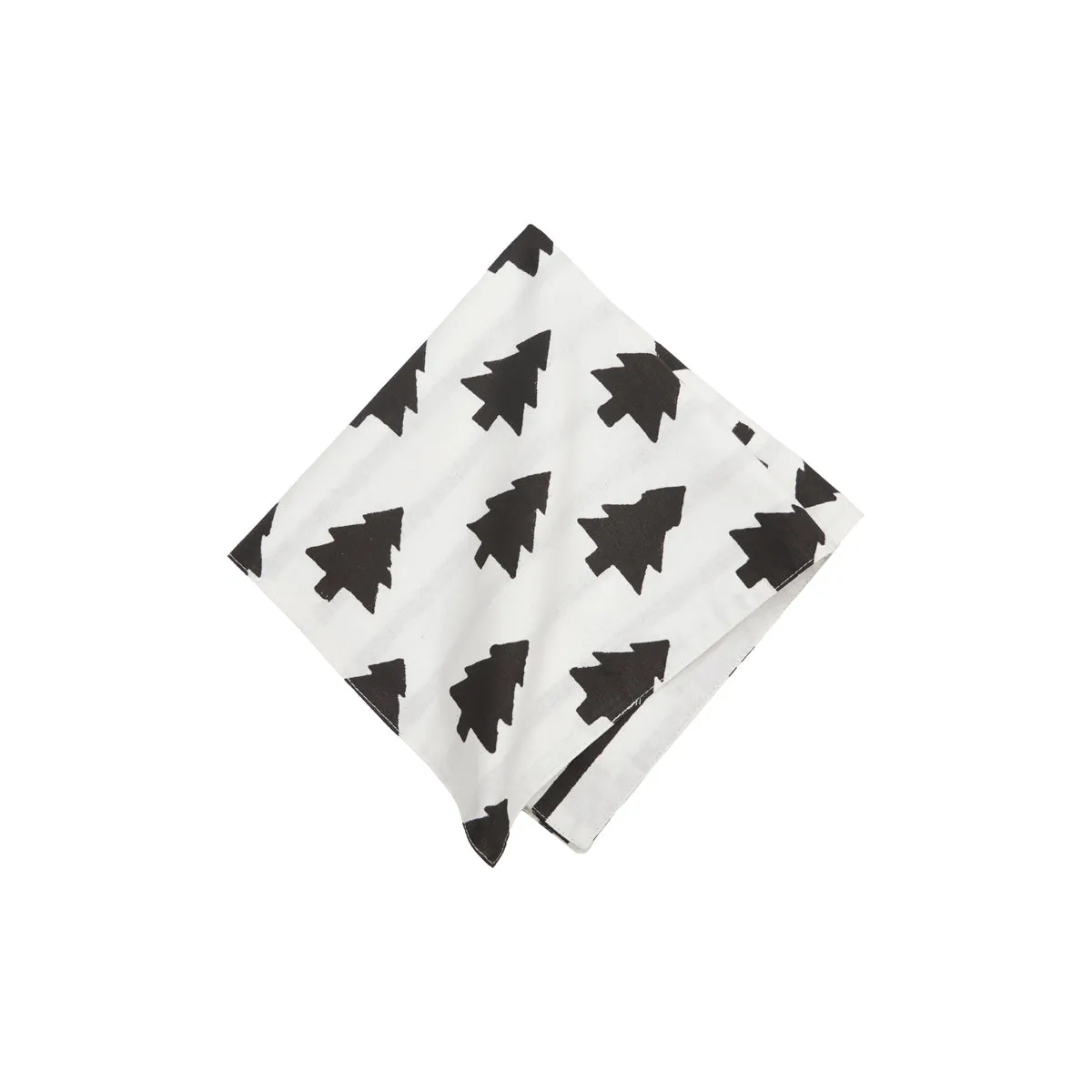 Black & White Forest Table Linens