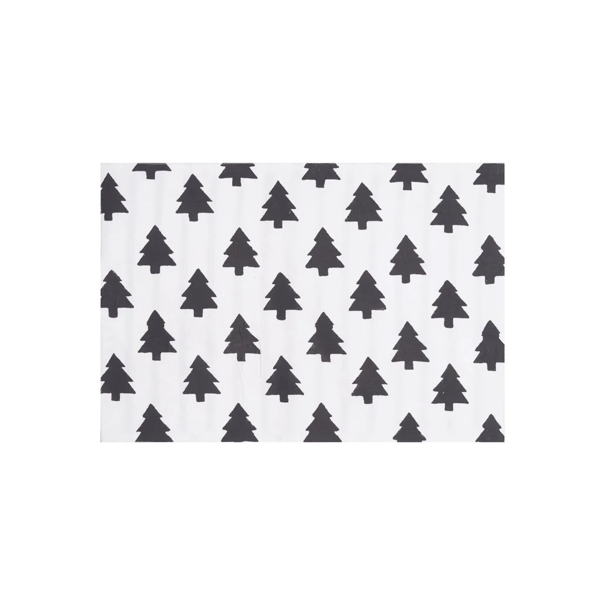 Black & White Forest Table Linens