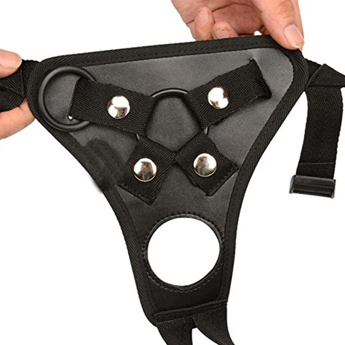 Black Underwear for Men Women Couples Unisex Briefs, Adjustable size