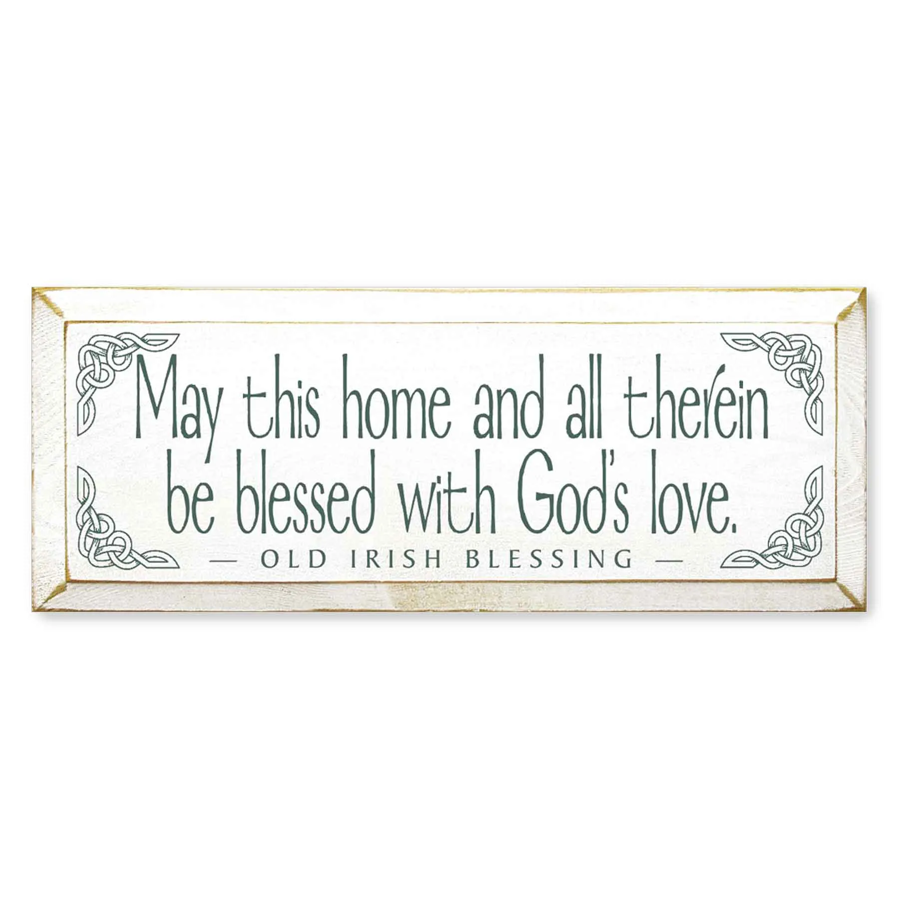 Blessed with God's Love Wood Sign