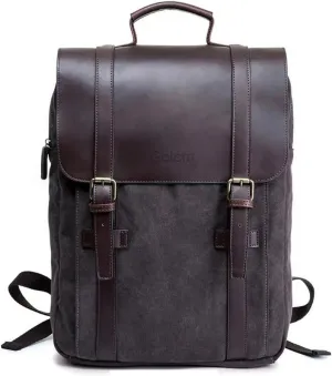 Canvas Backpack for Women, Men, Missionary | Matthew Backpack, Outdoor Travel Rucksack, Laptop Bag, Temple Bag Gift for Elder or Sister