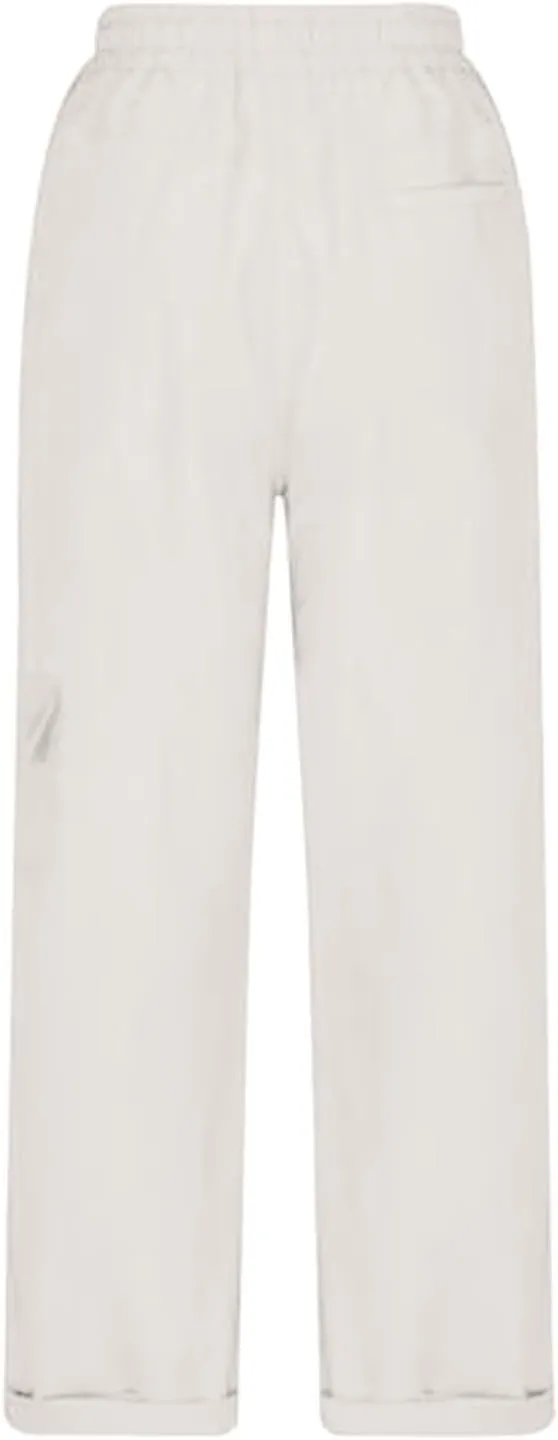 Cargo Capri Pants for Women Straight Leg Lightweight Casual Cropped Pants Summer Hiking Outdoor Drawstring Trousers