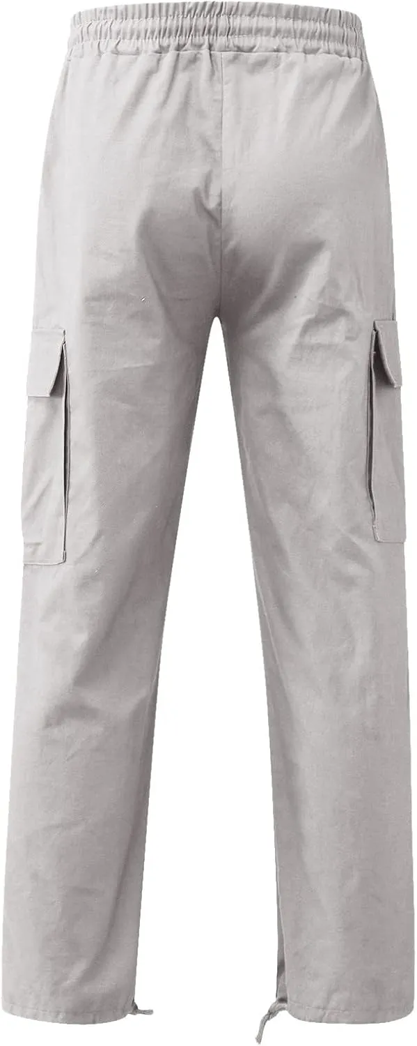 Cargo Pants for Men Relaxed Fit Baggy Cargo Pants Men Jogger Pants for Men City Sweatpants Mens Baseball Khaki Pants