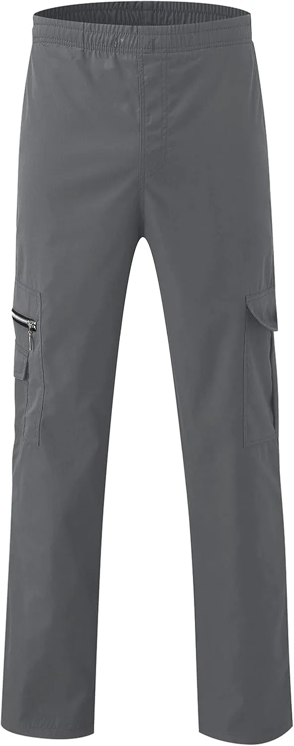 Cargo Pants for Men Relaxed Fit Loose Workout Jogger Cargo Pant Mens Sports Pants Men's Fashion Loose Handsome Pocket