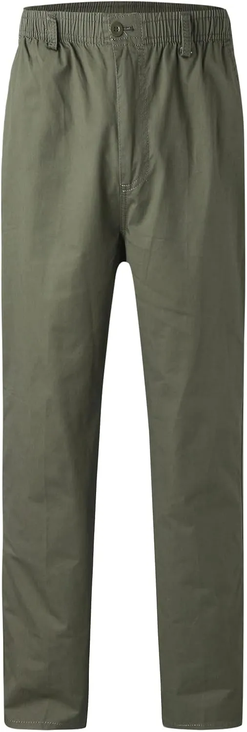Cargo Pants for Men,Mens Relaxed Fit Outdoor Cargo Pants Casual Drawstring Athletic Jogger Sports Trousers
