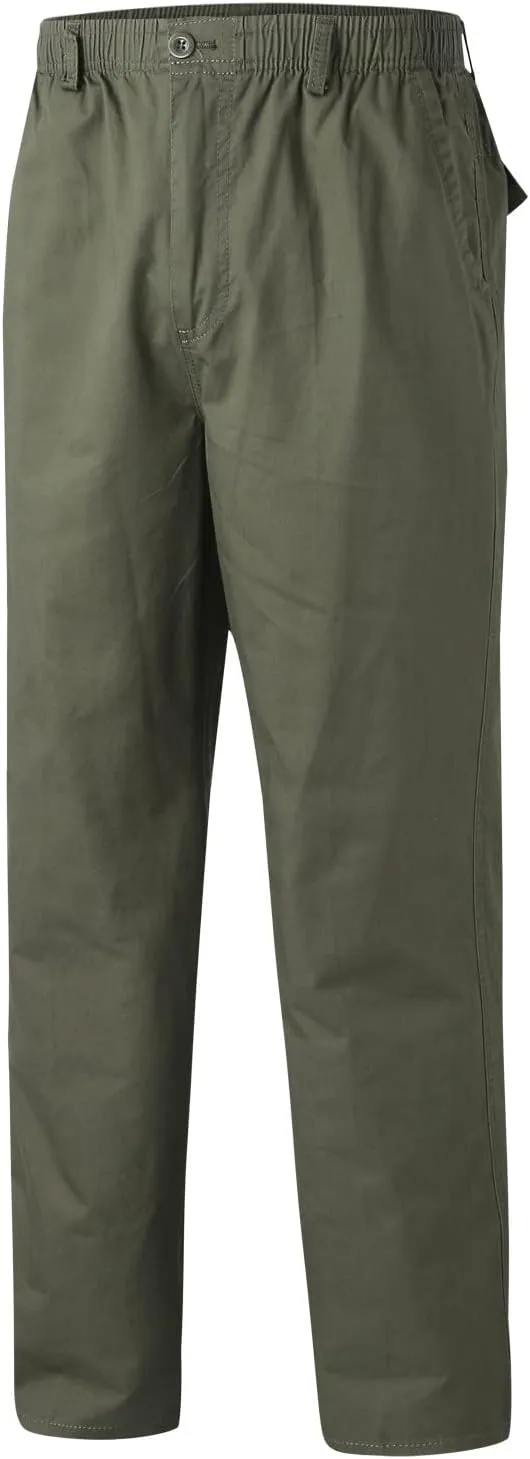 Cargo Pants for Men,Mens Relaxed Fit Outdoor Cargo Pants Casual Drawstring Athletic Jogger Sports Trousers
