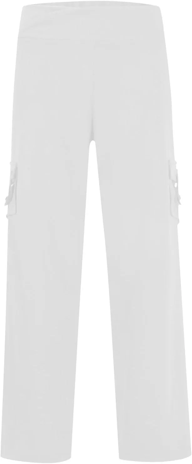 Cargo Pants Women High Waisted Wide Leg Hiking Sweatpant Multi-Pockets Work Tactical Outdoor Jogger Slack Y2k Clothes