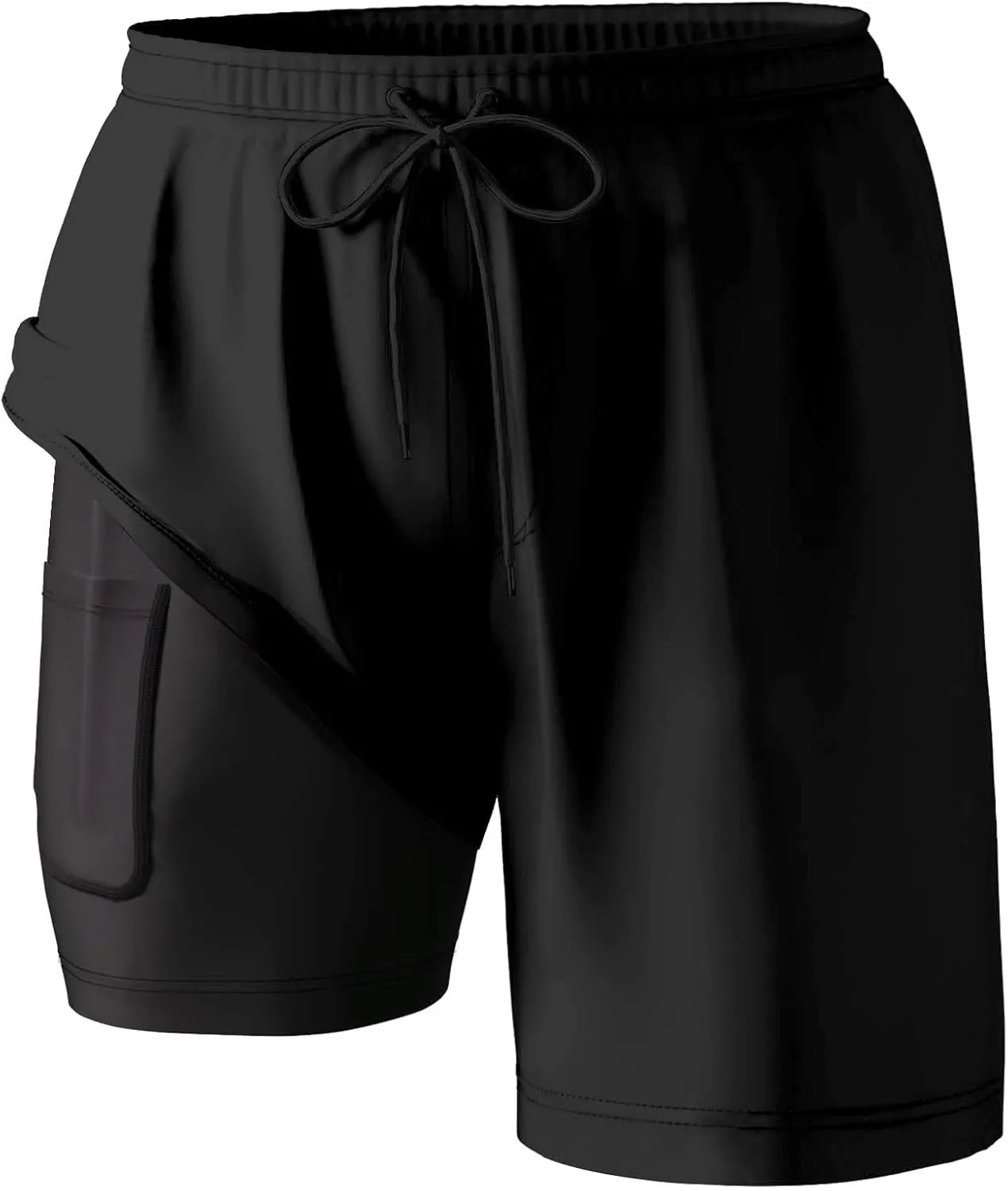 Cargo Work Trousers Men Beach Casual Pull On Pants Gym Athletic Sweatpants Pockets Joggers Jog Pants Trousers