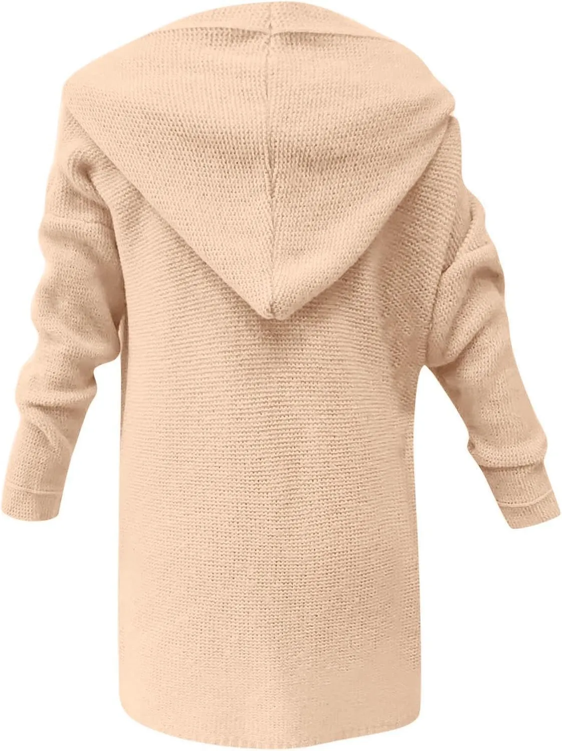 ChicCrate Womens Fashion Cardigan Sweater Soft Knit Open Front Casual Cardigan 2025 Fall Jackets Outfits Winter Clothes