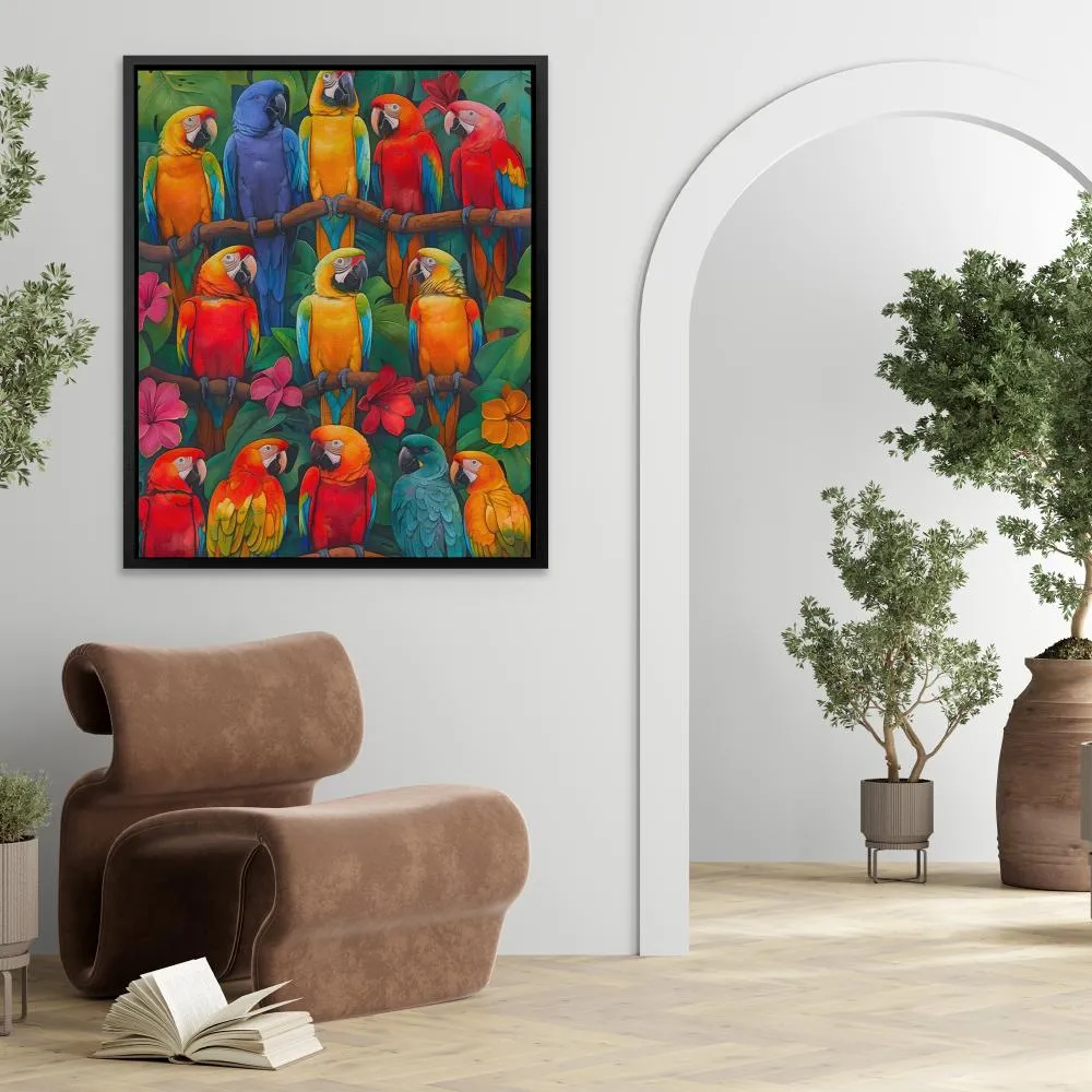 Colorful Parrots