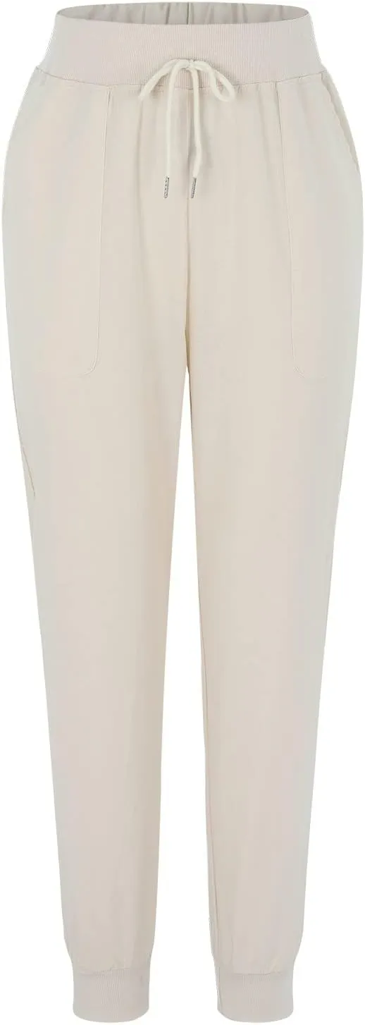 Cotton Linen Casual Summer Capri Pants for Women Cropped Comfy Baggy Trousers with Pockets Palazzo Lounge Pants