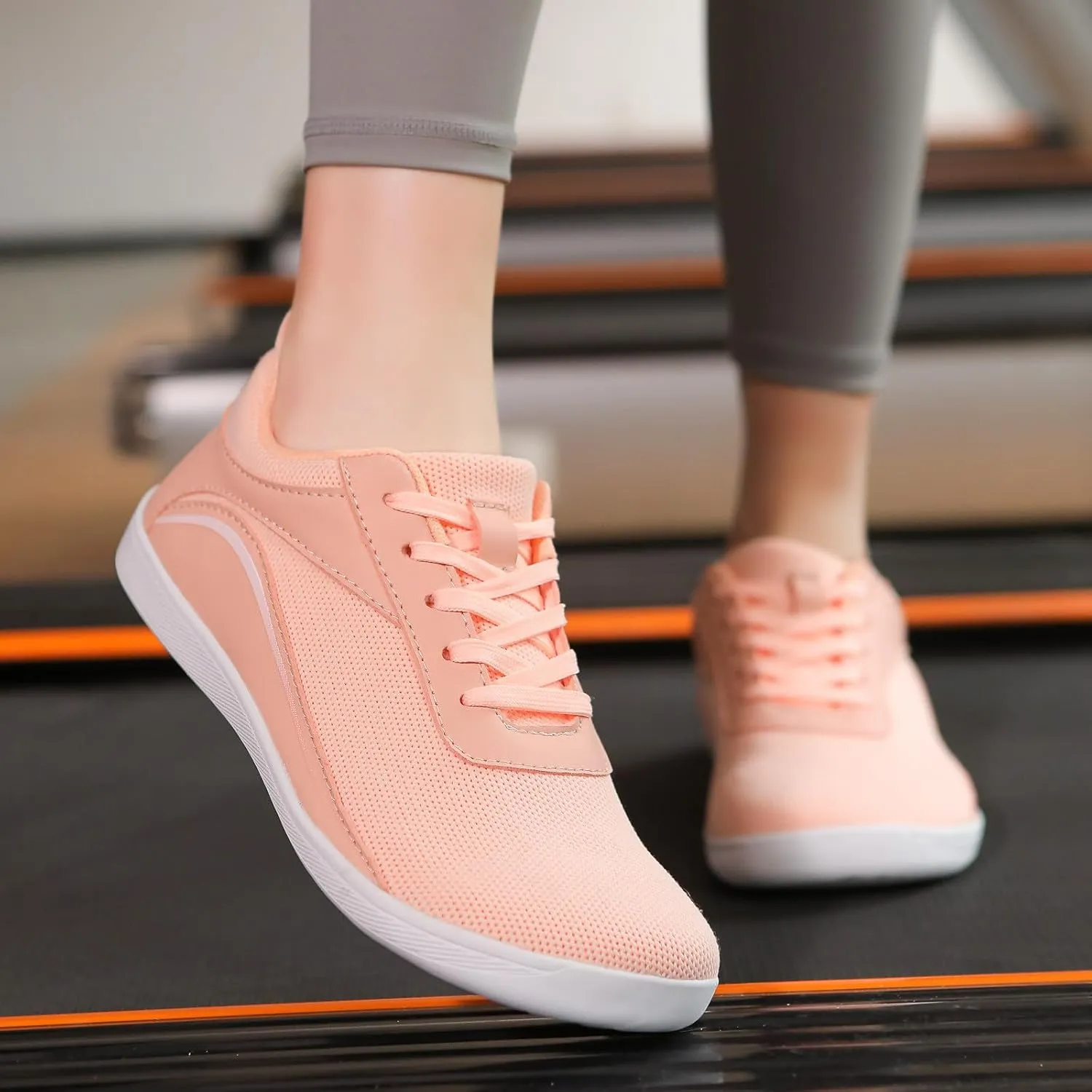 Couple Mesh Sports Casual Shoes Breathable Flat Bottom Lightweight Plus Size Comfortable Walking Mens Sneaker Socks