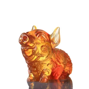 Crystal Animal, Pig, Piglet of Fortune