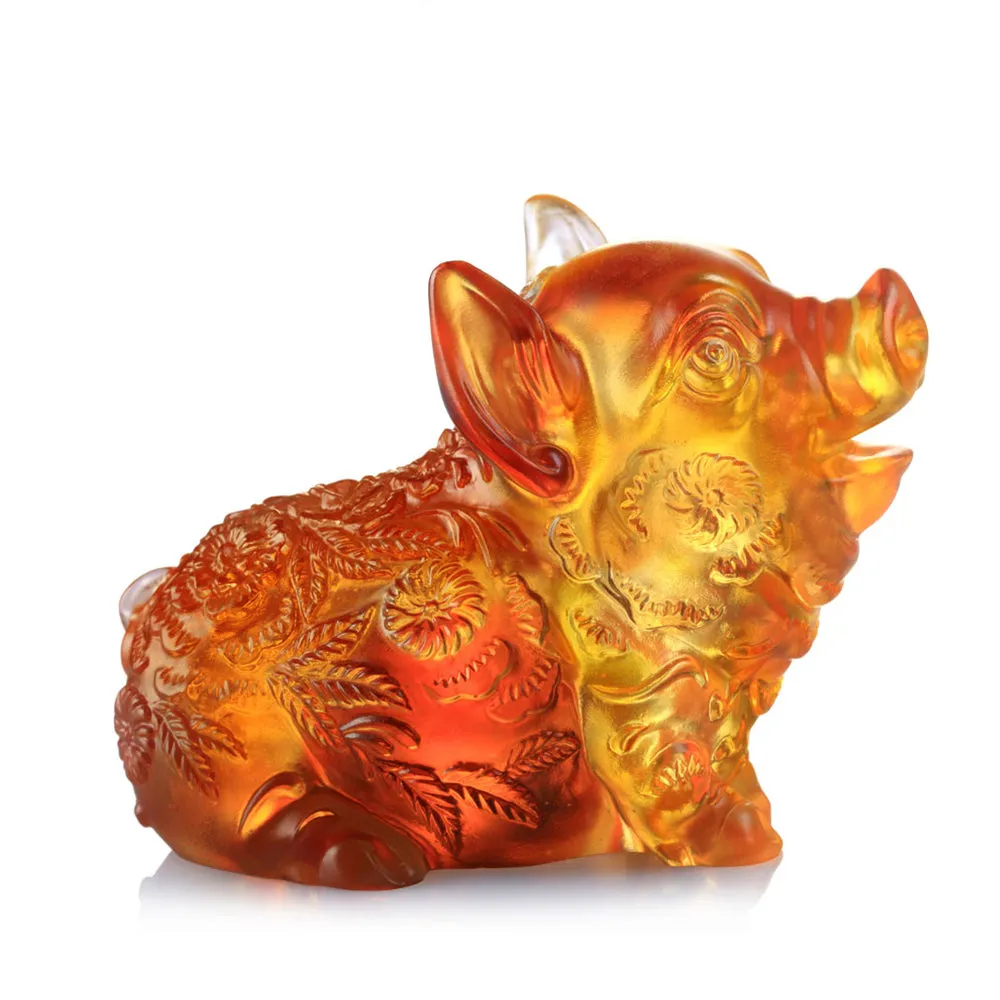Crystal Animal, Pig, Piglet of Fortune