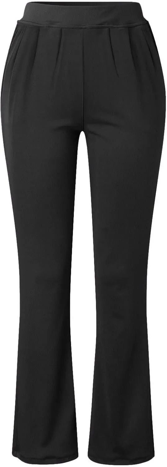 Dress Pants Women 2025 Business Casual Work Pant Women High Waist Stretchy Trousers Pull on Office Slacks Bottoms