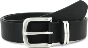 Earnda Women's Leather Belts for Jeans Dresses, Gold Buckle Casual Ladies Waist Belt 1.30" Width