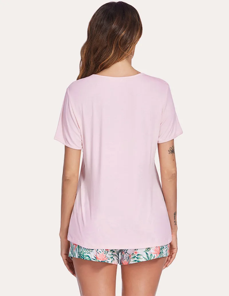 Ekouaer Soft Breastfeeding Pajama Set (US Only)
