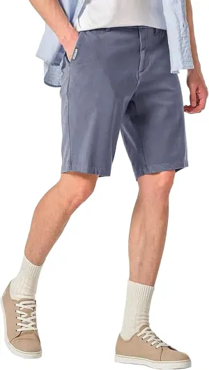 EXEKE Men's Slim-Fit 9" Flat Front Chino Shorts