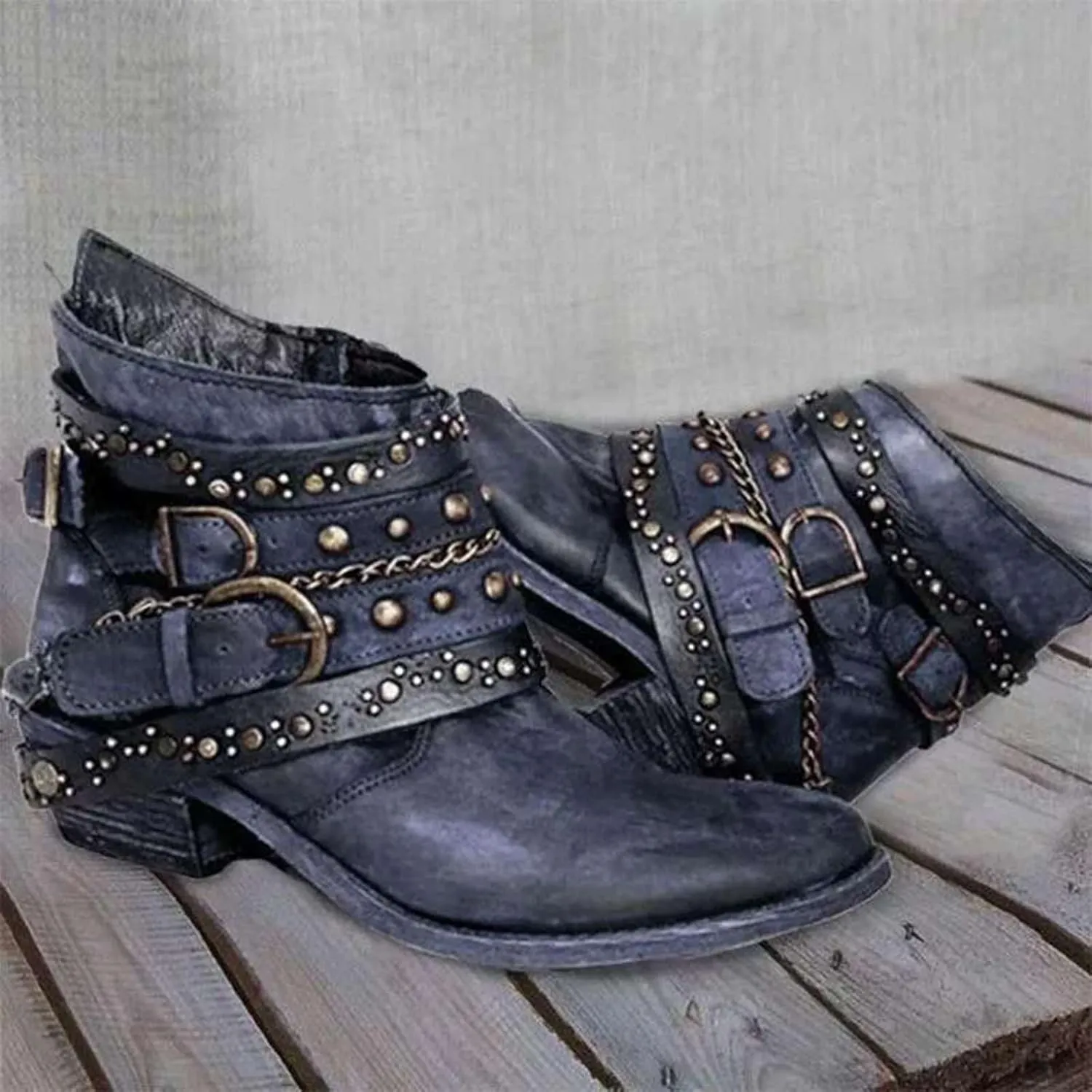 Fall Boots for Women 2024 Ankle Lace Up Booties Women Womens Western Booties Heeled Bootie for Women Dressy Non Slip Slip On Lug Sole Low Heel Chelsea Fashion