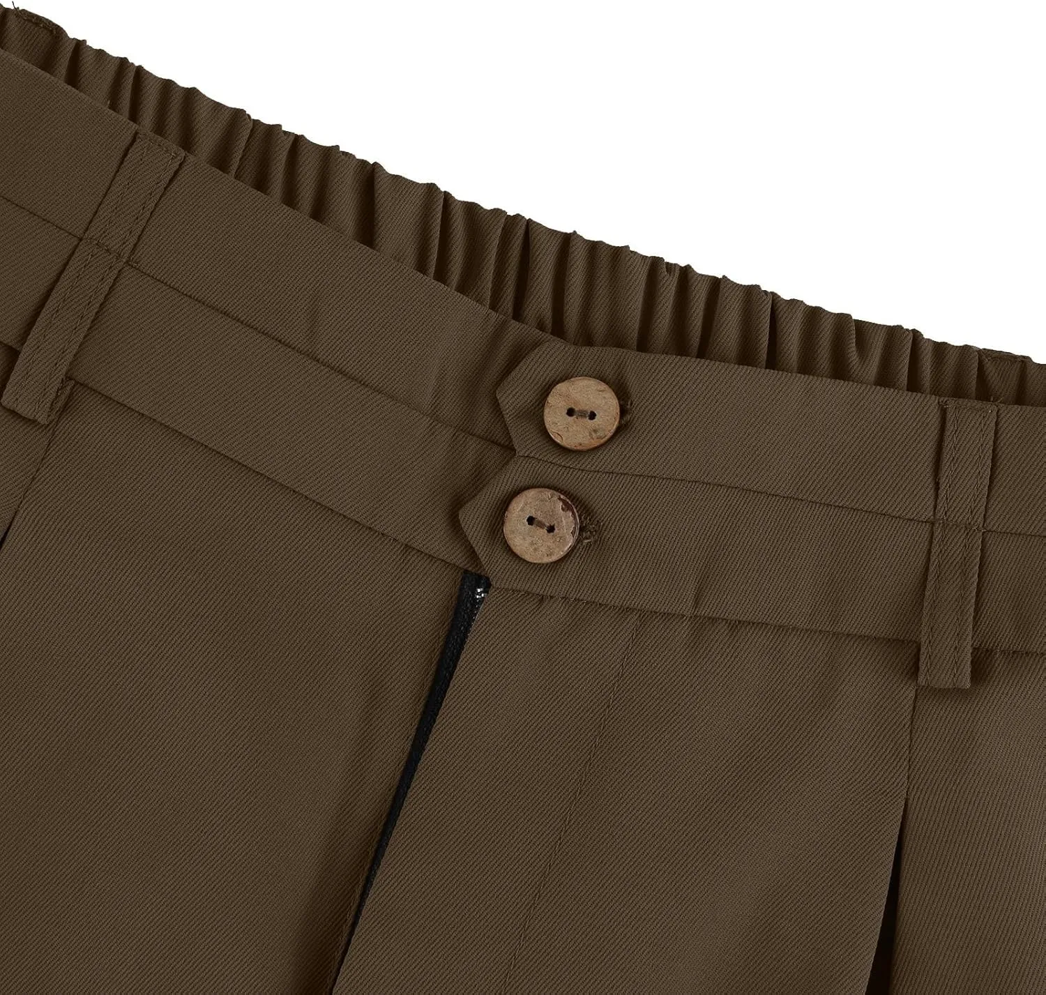 fanmpghleoo Dress Pants Women High Waisted Wide Leg Pants Woman Business Casual Work Pants Loose Office Stretch Twill Pants