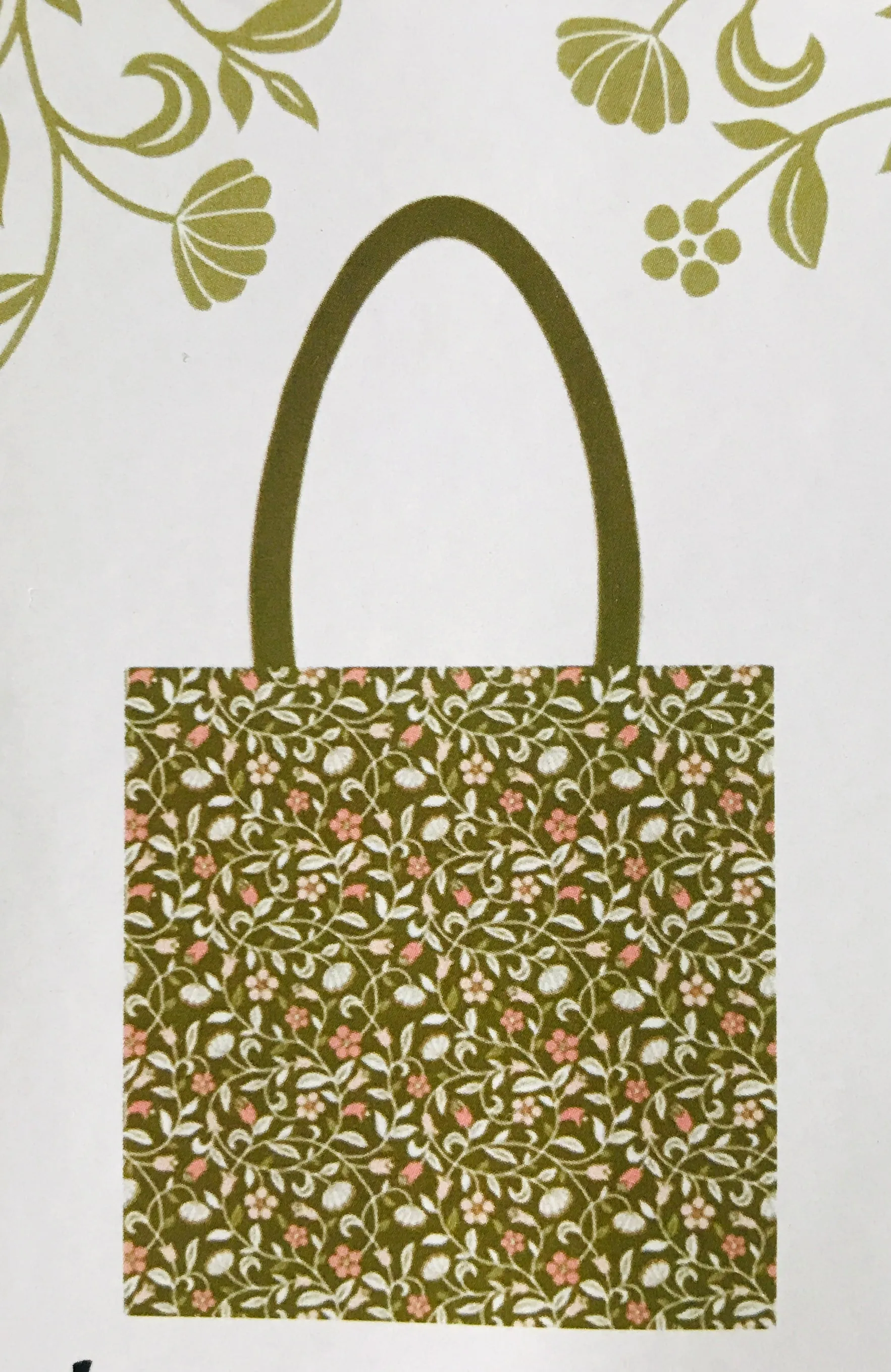 Floral Canvas Tote Bags