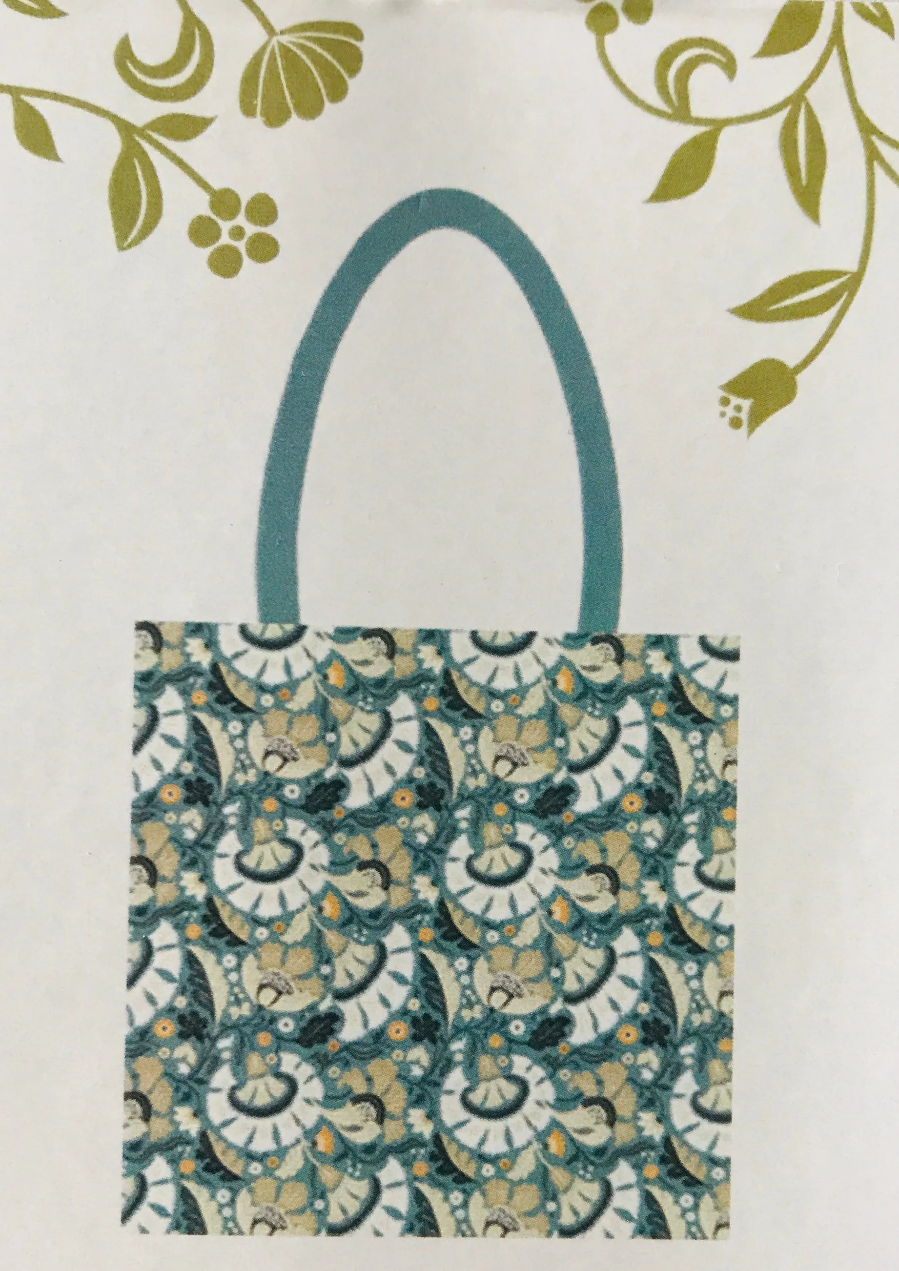 Floral Canvas Tote Bags