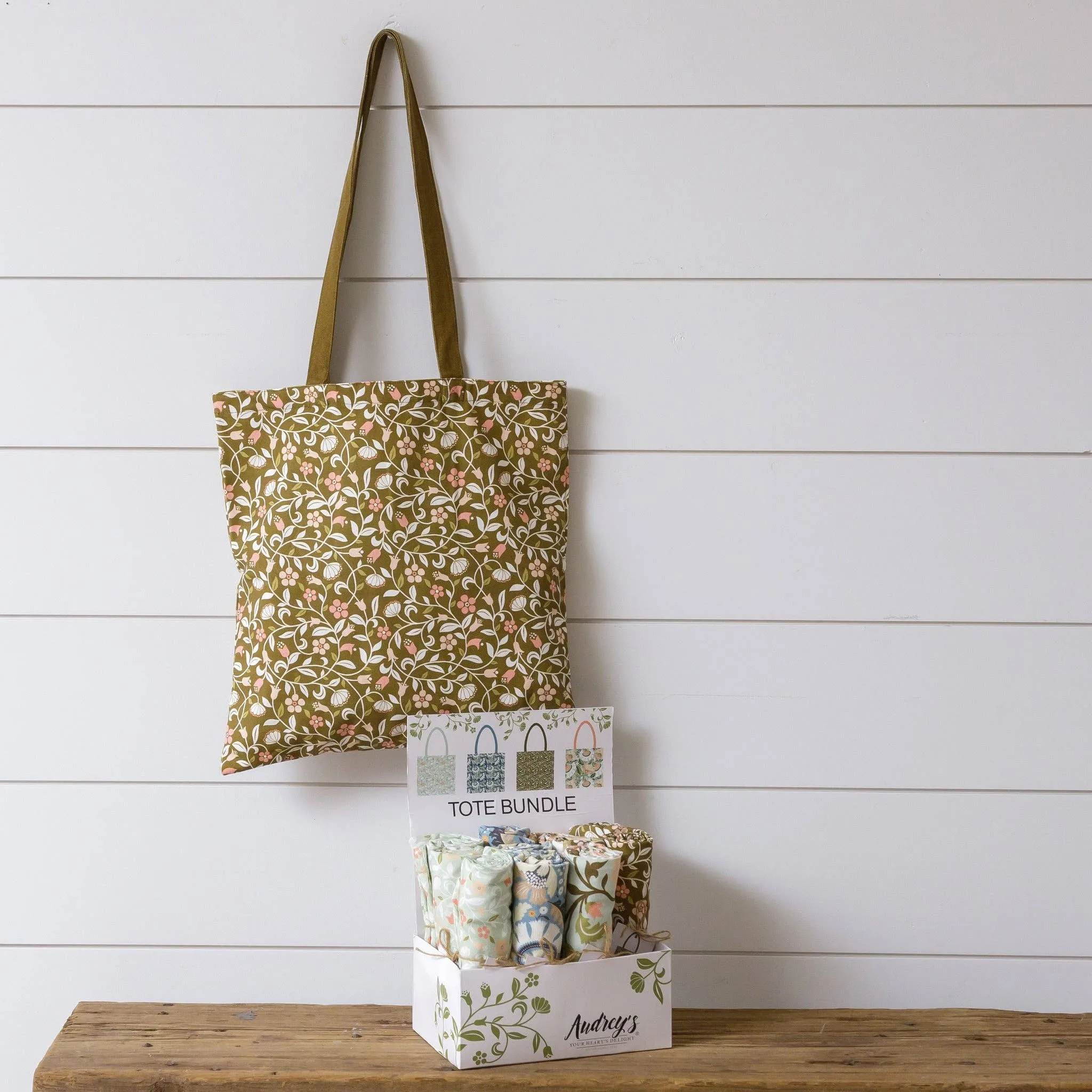 Floral Canvas Tote Bags